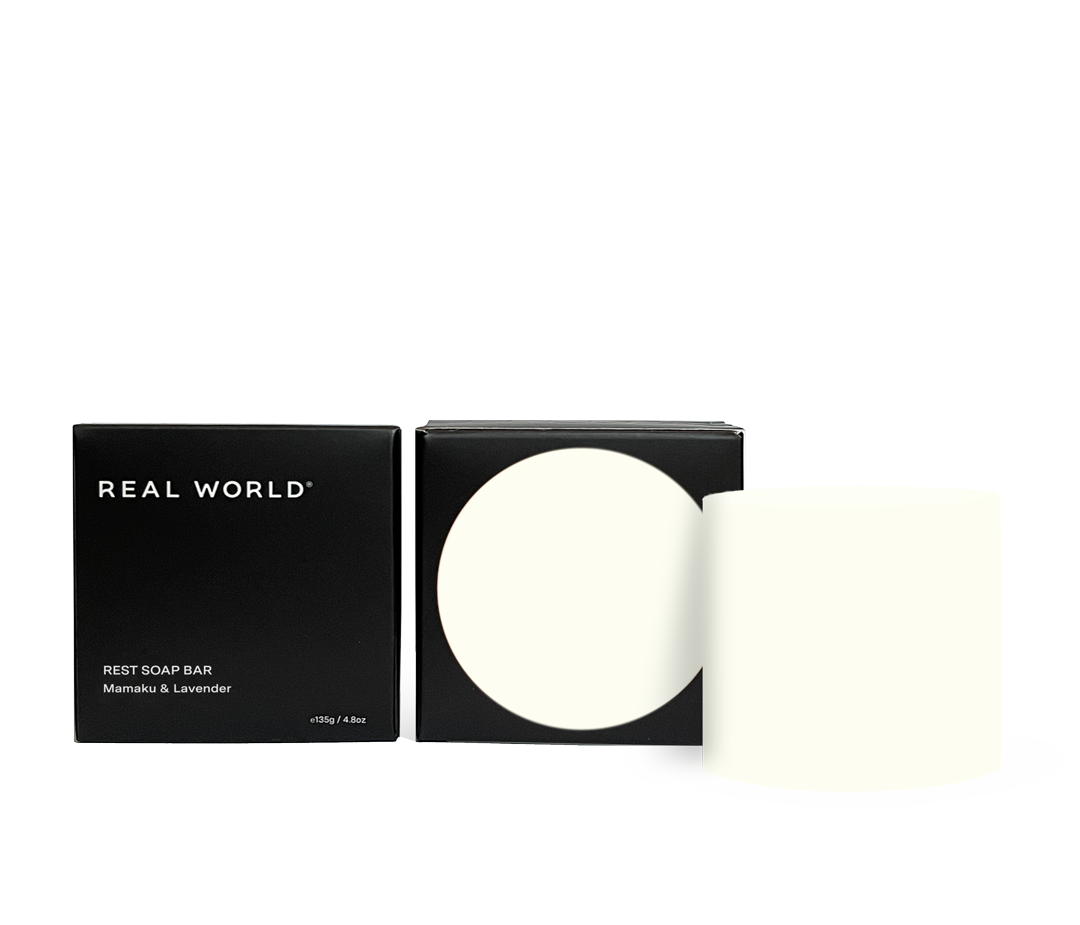 Real World Rest Soap Bar - Mamaku & Lavender